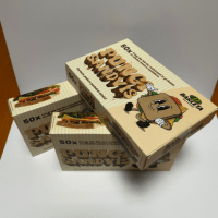 PUNGĂ SANDWICH 18 X 22 SET 50 BUC + STICKERE COLORATE - imagine 4