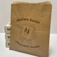 PUNGĂ SANDWICH 18 X 22 SET 50 BUC + STICKERE COLORATE - imagine 6