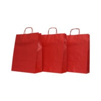 SET 10 BUCATI SACOȘĂ KA 25*11*31 CMR COLOR ROSU